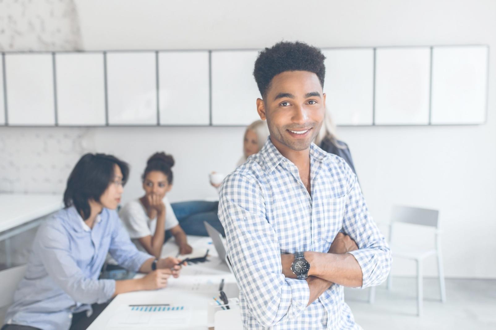 Interactive financial workshop with participants working on real business scenarios